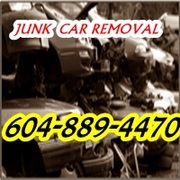 BURNABY JUNK CAR REMOVAL BURNABY B.C  604-889-4470 CAR REYCLING 